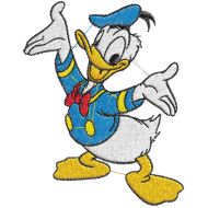 Matriz de Bordado Pato Donald 3